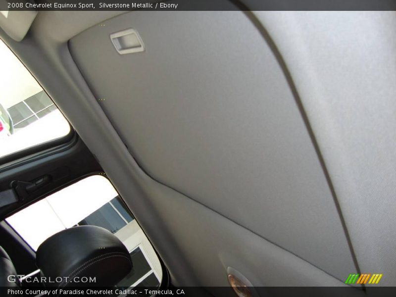 Silverstone Metallic / Ebony 2008 Chevrolet Equinox Sport