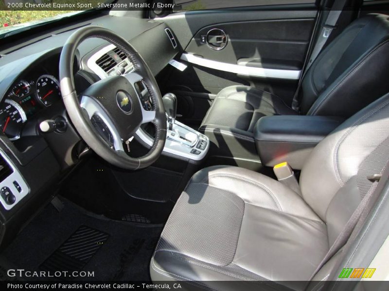 Silverstone Metallic / Ebony 2008 Chevrolet Equinox Sport