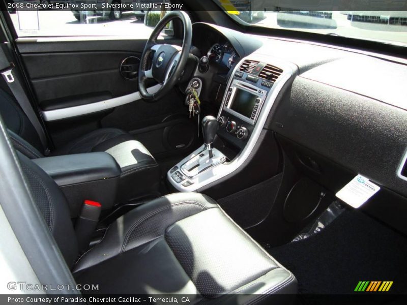 Silverstone Metallic / Ebony 2008 Chevrolet Equinox Sport