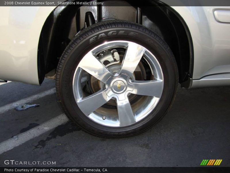 Silverstone Metallic / Ebony 2008 Chevrolet Equinox Sport