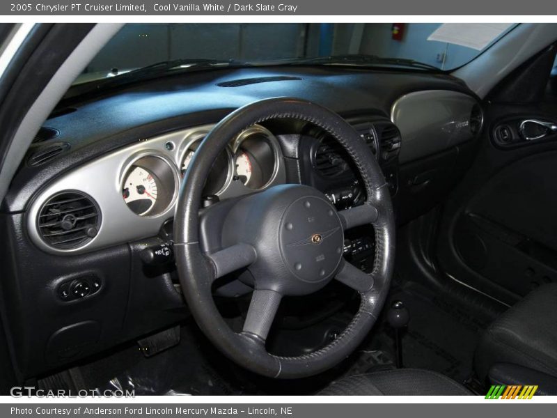 Cool Vanilla White / Dark Slate Gray 2005 Chrysler PT Cruiser Limited