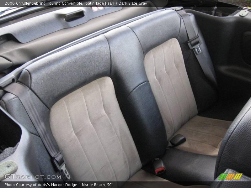 Satin Jade Pearl / Dark Slate Gray 2006 Chrysler Sebring Touring Convertible