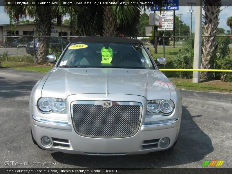 Bright Silver Metallic / Dark Slate Gray/Light Graystone 2006 Chrysler 300 Touring AWD