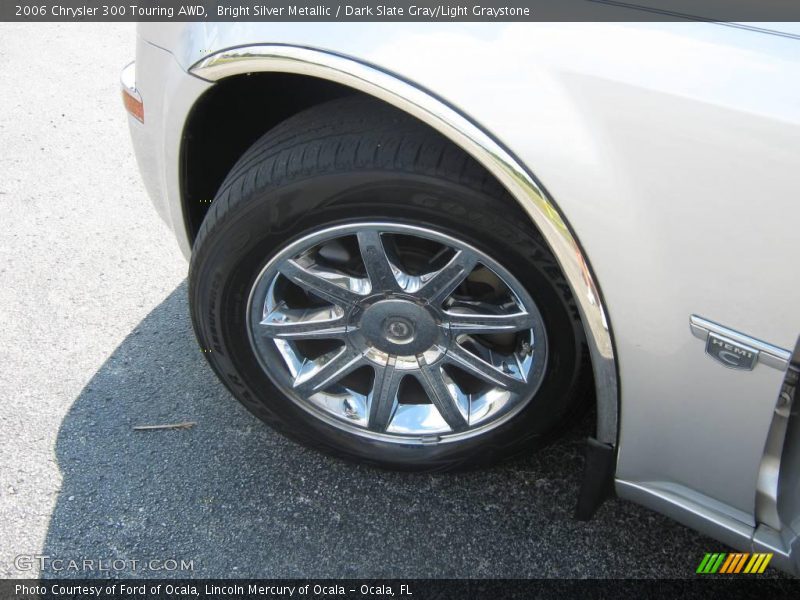 Bright Silver Metallic / Dark Slate Gray/Light Graystone 2006 Chrysler 300 Touring AWD