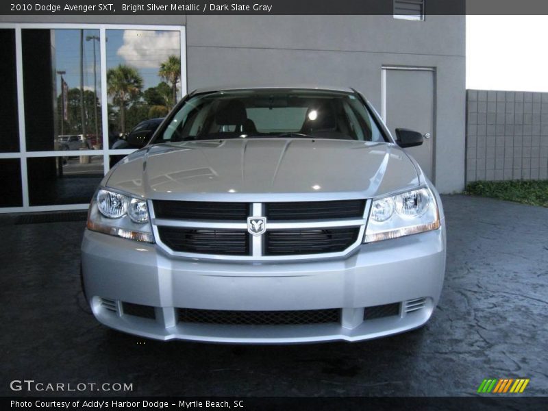 Bright Silver Metallic / Dark Slate Gray 2010 Dodge Avenger SXT