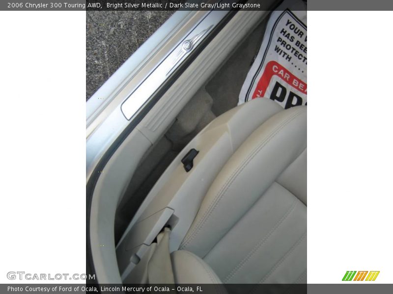 Bright Silver Metallic / Dark Slate Gray/Light Graystone 2006 Chrysler 300 Touring AWD