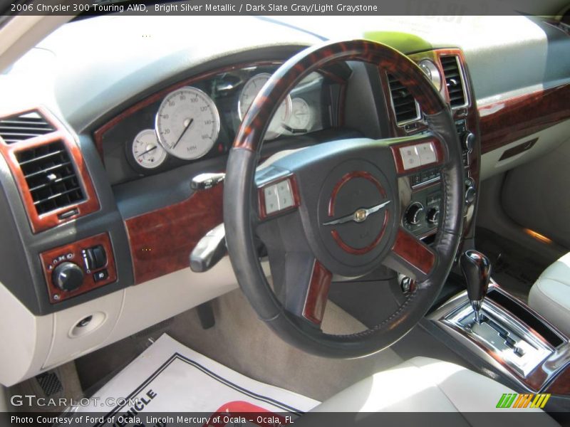 Bright Silver Metallic / Dark Slate Gray/Light Graystone 2006 Chrysler 300 Touring AWD