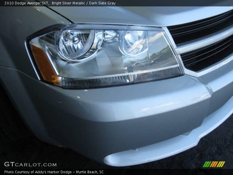 Bright Silver Metallic / Dark Slate Gray 2010 Dodge Avenger SXT
