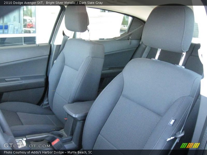 Bright Silver Metallic / Dark Slate Gray 2010 Dodge Avenger SXT