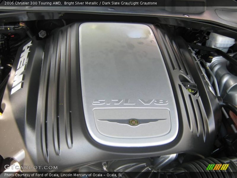 Bright Silver Metallic / Dark Slate Gray/Light Graystone 2006 Chrysler 300 Touring AWD