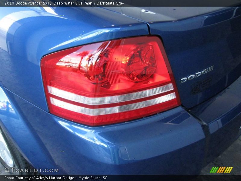 Deep Water Blue Pearl / Dark Slate Gray 2010 Dodge Avenger SXT