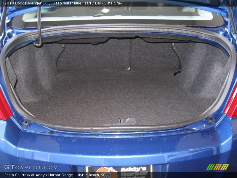 Deep Water Blue Pearl / Dark Slate Gray 2010 Dodge Avenger SXT