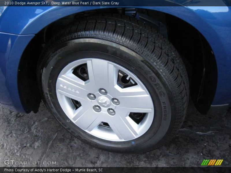 Deep Water Blue Pearl / Dark Slate Gray 2010 Dodge Avenger SXT