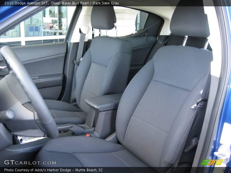 Deep Water Blue Pearl / Dark Slate Gray 2010 Dodge Avenger SXT