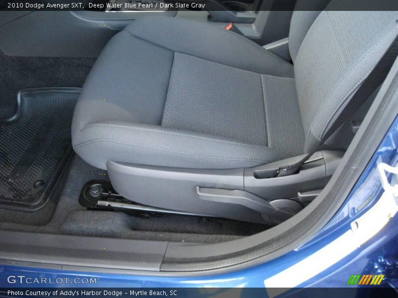 Deep Water Blue Pearl / Dark Slate Gray 2010 Dodge Avenger SXT