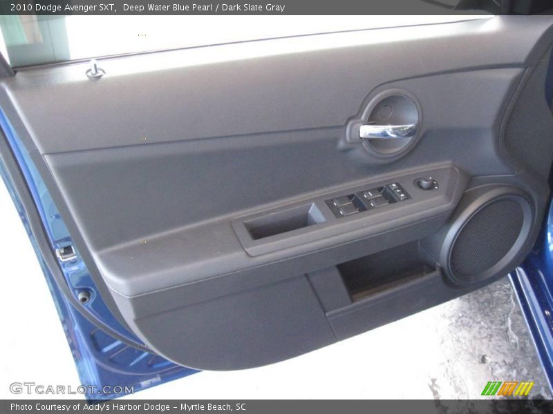 Deep Water Blue Pearl / Dark Slate Gray 2010 Dodge Avenger SXT