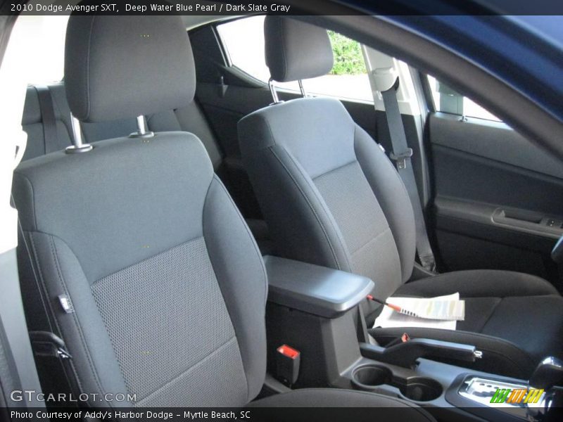 Deep Water Blue Pearl / Dark Slate Gray 2010 Dodge Avenger SXT