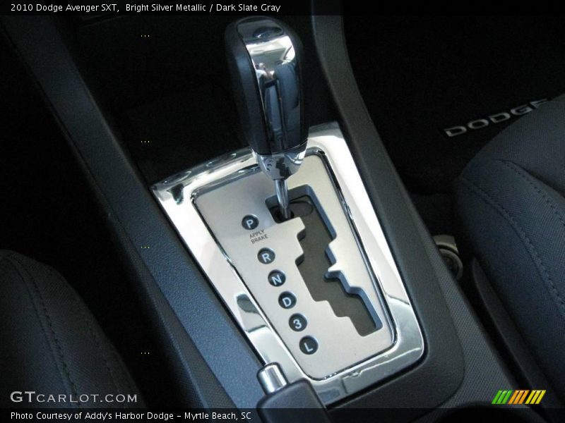 Bright Silver Metallic / Dark Slate Gray 2010 Dodge Avenger SXT