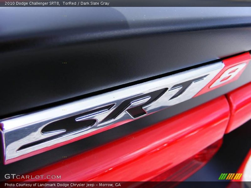 TorRed / Dark Slate Gray 2010 Dodge Challenger SRT8