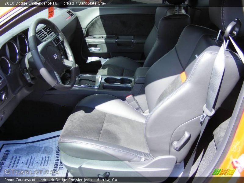 TorRed / Dark Slate Gray 2010 Dodge Challenger SRT8
