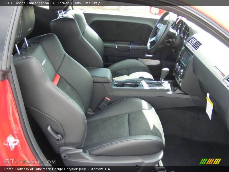 TorRed / Dark Slate Gray 2010 Dodge Challenger SRT8