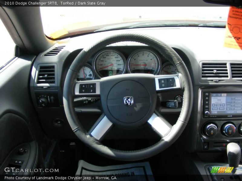 TorRed / Dark Slate Gray 2010 Dodge Challenger SRT8
