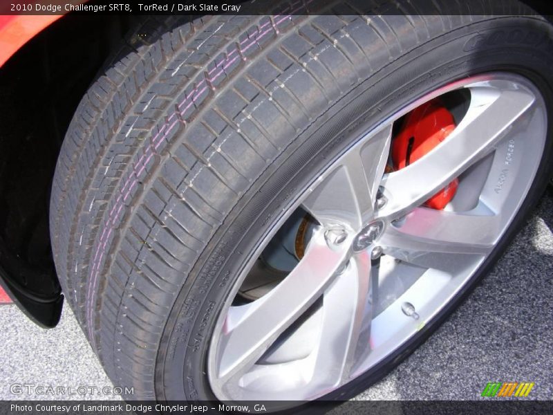 TorRed / Dark Slate Gray 2010 Dodge Challenger SRT8