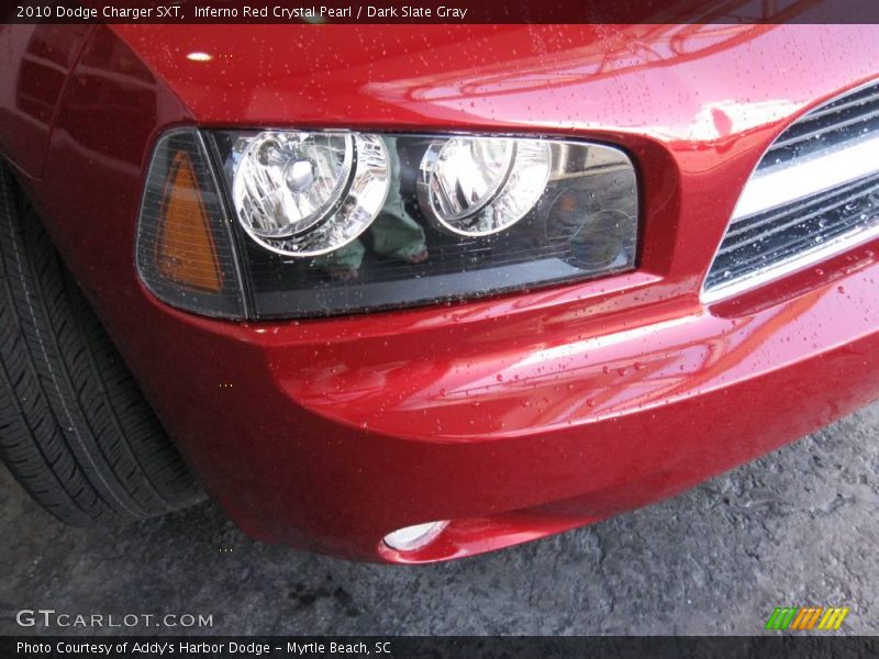 Inferno Red Crystal Pearl / Dark Slate Gray 2010 Dodge Charger SXT