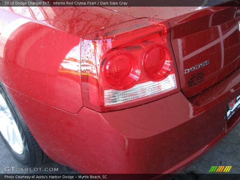 Inferno Red Crystal Pearl / Dark Slate Gray 2010 Dodge Charger SXT