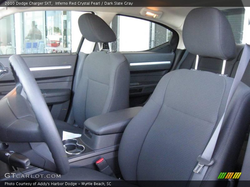 Inferno Red Crystal Pearl / Dark Slate Gray 2010 Dodge Charger SXT