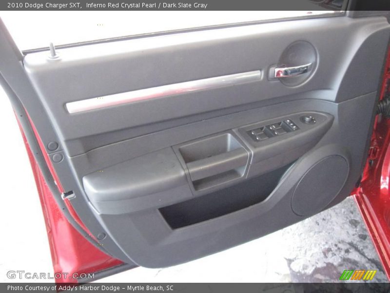 Inferno Red Crystal Pearl / Dark Slate Gray 2010 Dodge Charger SXT