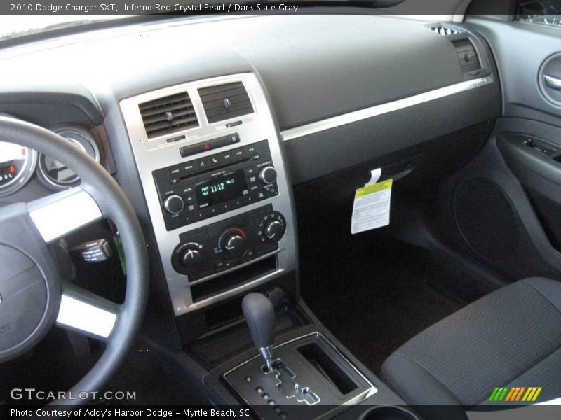 Inferno Red Crystal Pearl / Dark Slate Gray 2010 Dodge Charger SXT