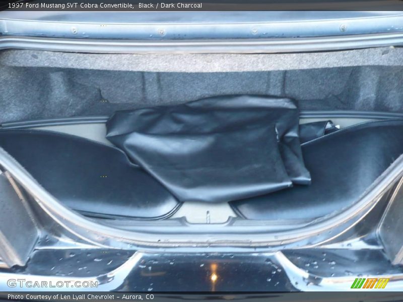 Black / Dark Charcoal 1997 Ford Mustang SVT Cobra Convertible