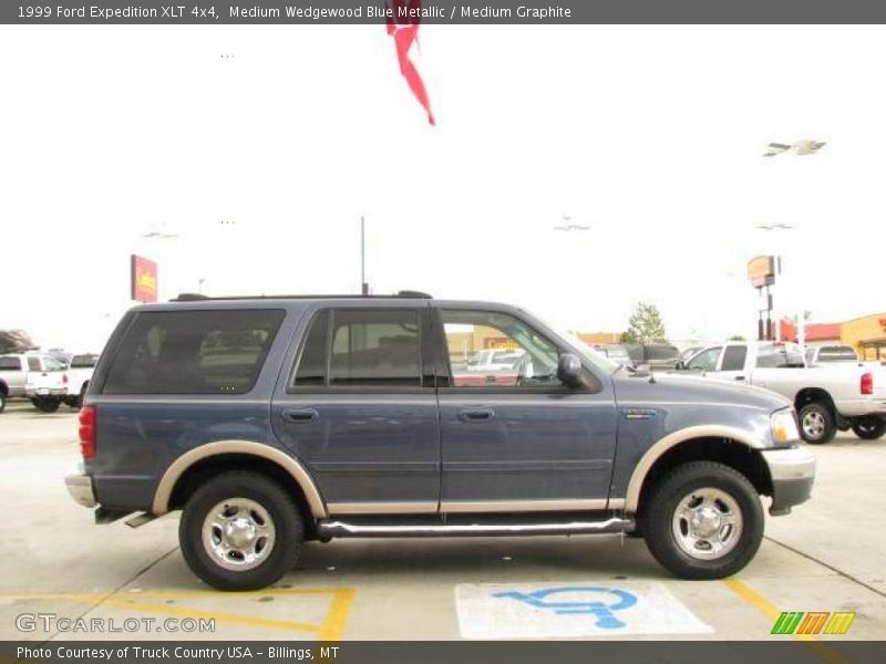Medium Wedgewood Blue Metallic / Medium Graphite 1999 Ford Expedition XLT 4x4