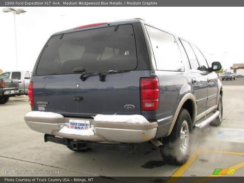 Medium Wedgewood Blue Metallic / Medium Graphite 1999 Ford Expedition XLT 4x4