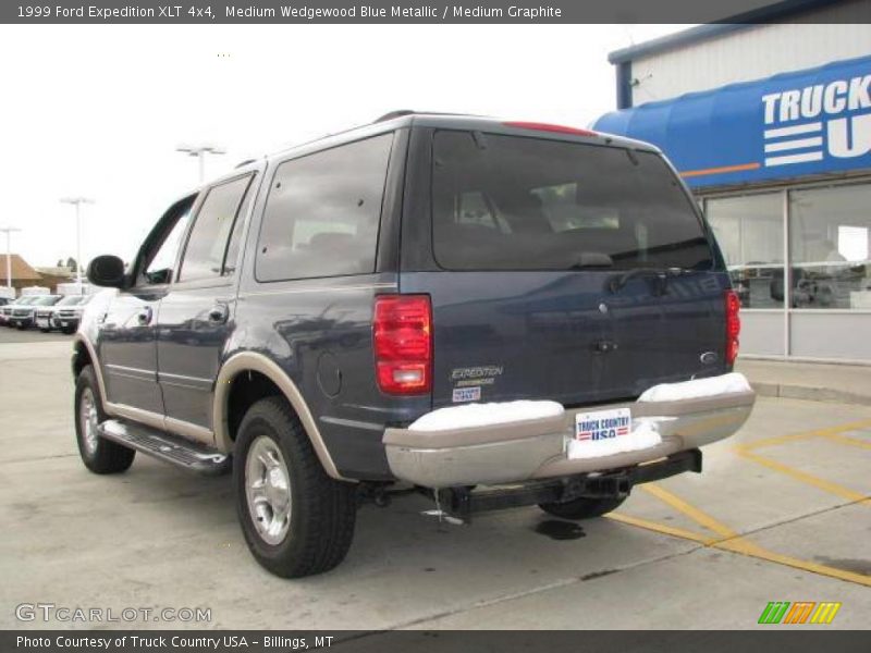 Medium Wedgewood Blue Metallic / Medium Graphite 1999 Ford Expedition XLT 4x4