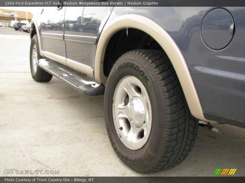 Medium Wedgewood Blue Metallic / Medium Graphite 1999 Ford Expedition XLT 4x4