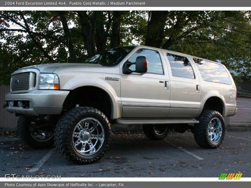 Pueblo Gold Metallic / Medium Parchment 2004 Ford Excursion Limited 4x4
