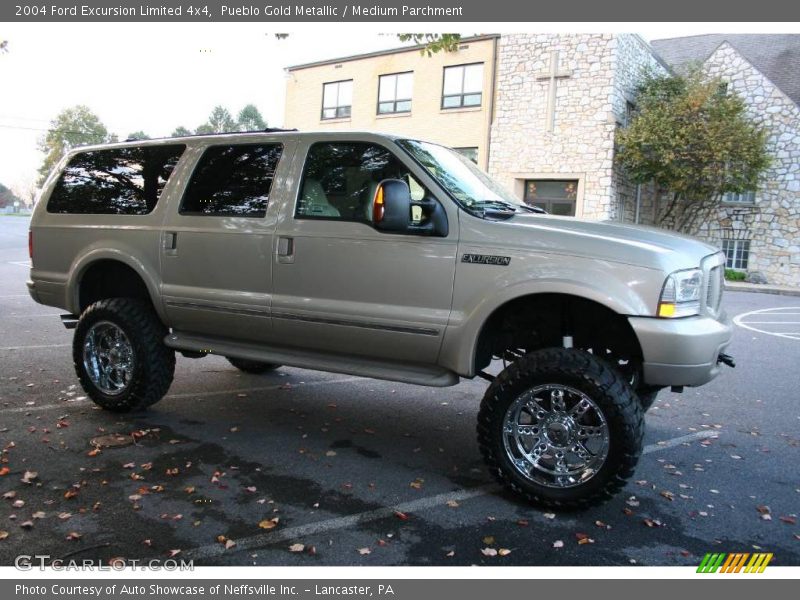 Pueblo Gold Metallic / Medium Parchment 2004 Ford Excursion Limited 4x4