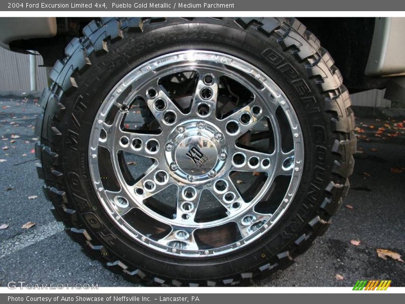 Pueblo Gold Metallic / Medium Parchment 2004 Ford Excursion Limited 4x4