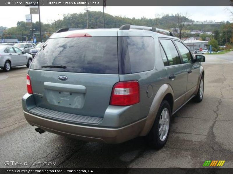 Titanium Green Metallic / Shale 2005 Ford Freestyle SE