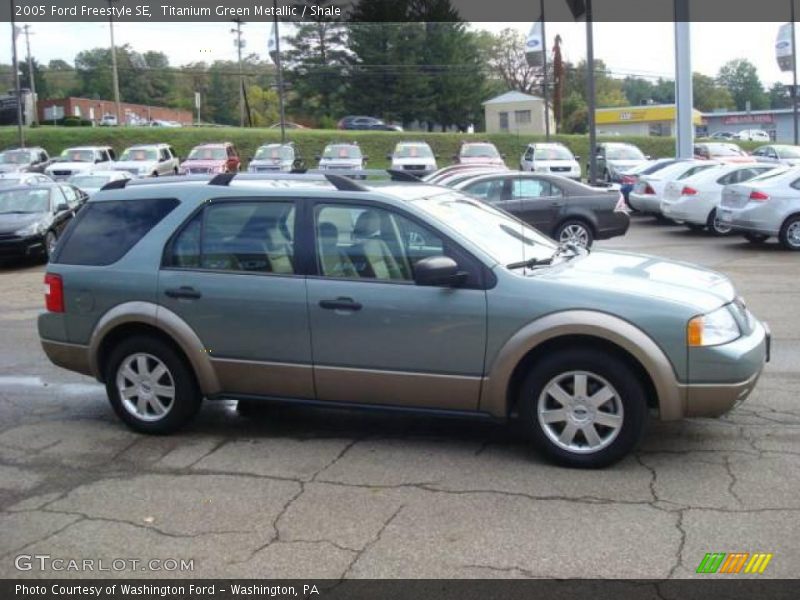 Titanium Green Metallic / Shale 2005 Ford Freestyle SE
