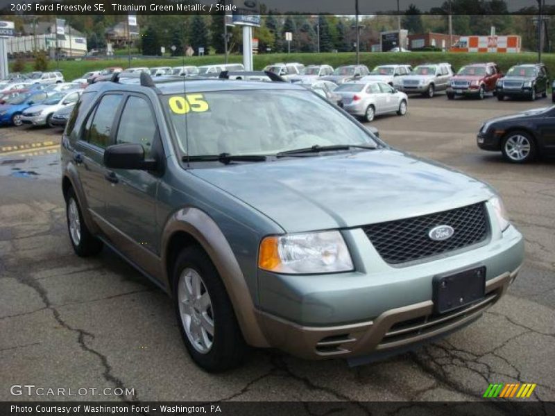 Titanium Green Metallic / Shale 2005 Ford Freestyle SE