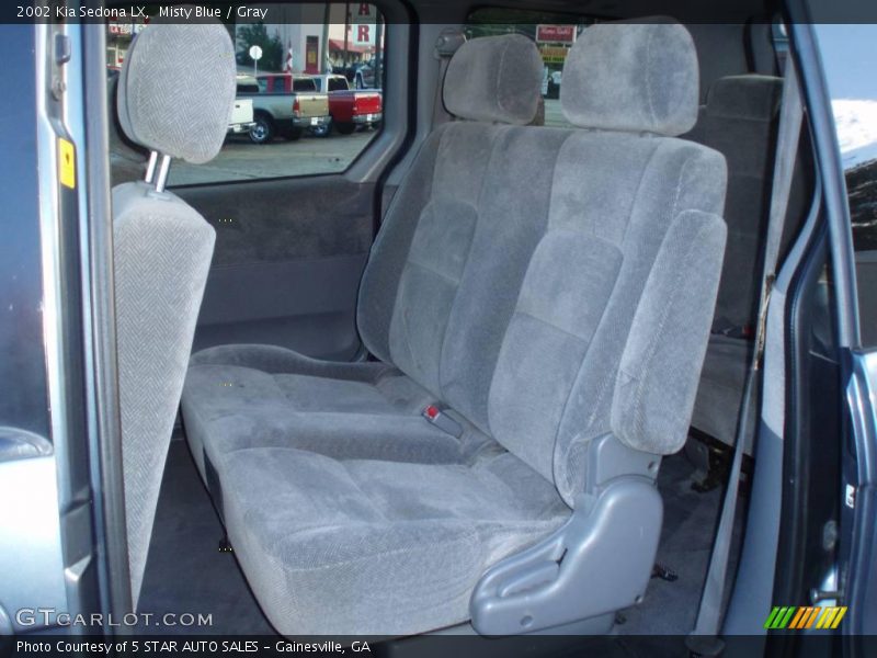 Misty Blue / Gray 2002 Kia Sedona LX