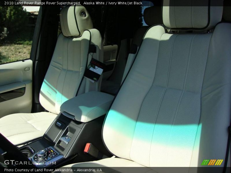 Alaska White / Ivory White/Jet Black 2010 Land Rover Range Rover Supercharged