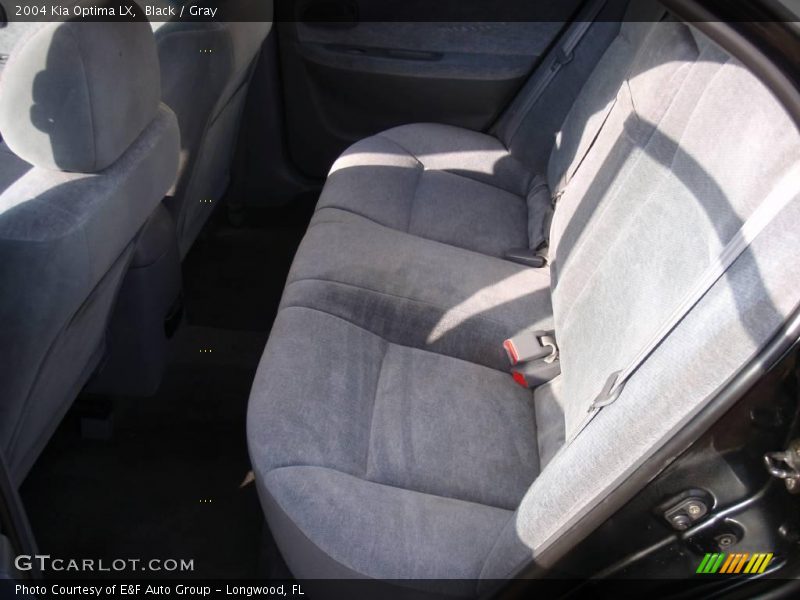 Black / Gray 2004 Kia Optima LX