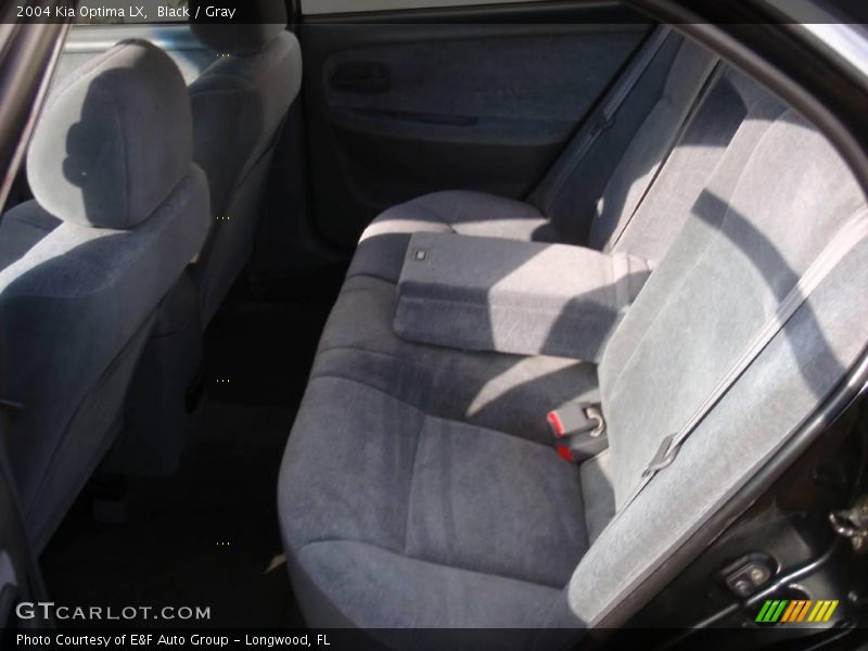 Black / Gray 2004 Kia Optima LX