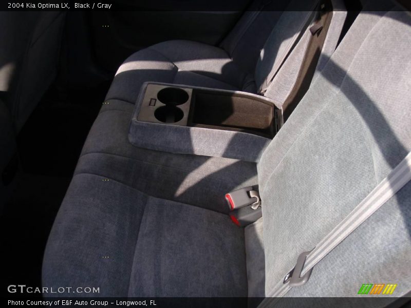 Black / Gray 2004 Kia Optima LX