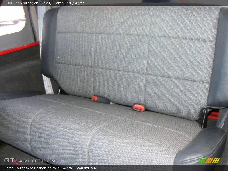 Flame Red / Agate 2000 Jeep Wrangler SE 4x4