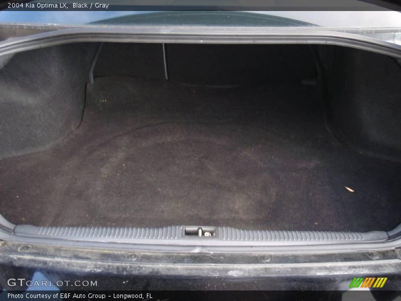 Black / Gray 2004 Kia Optima LX